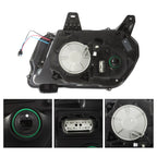 Headlight Pair for Ford Mustang (2013–2014) Black Projector w/LED DRL HID/Xenon