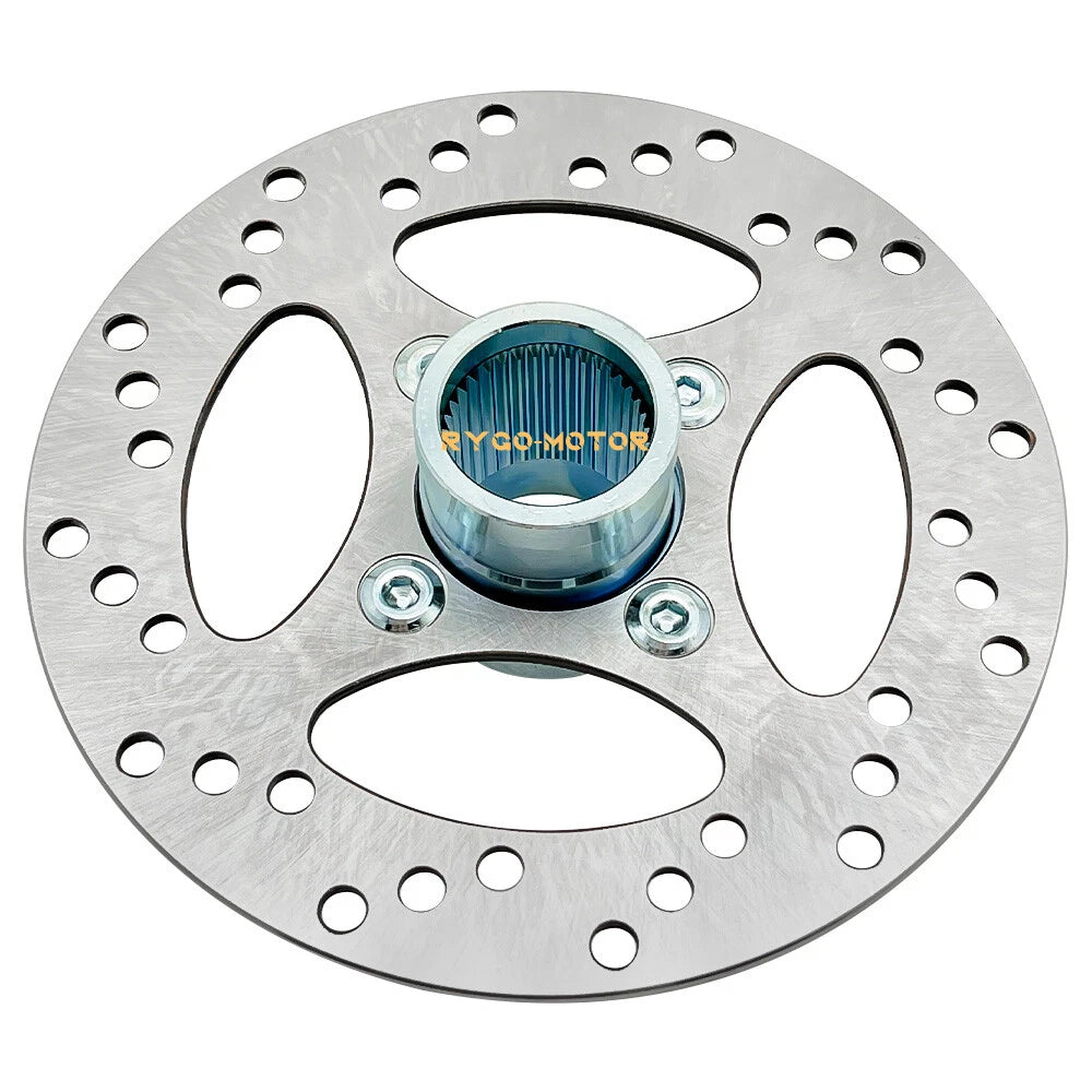 Rear Brake Rotor Disc & Flange Hub for Yamaha Raptor 700 YFM700/700R (2006–2022)
