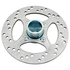 Rear Brake Rotor Disc & Flange Hub for Yamaha Raptor 700 YFM700/700R (2006–2022)