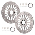 Set of 2 Front & Rear 11.5" Brake Rotors for Harley Touring (2000–2007)