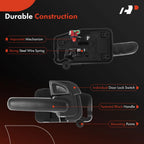 2X Front Black Interior Door Handle for Ford Explorer (2002-2005)