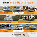 RV Slide Out Seal Wiper 1/2in x 2.75" x 35' for 018-341 (Fits )