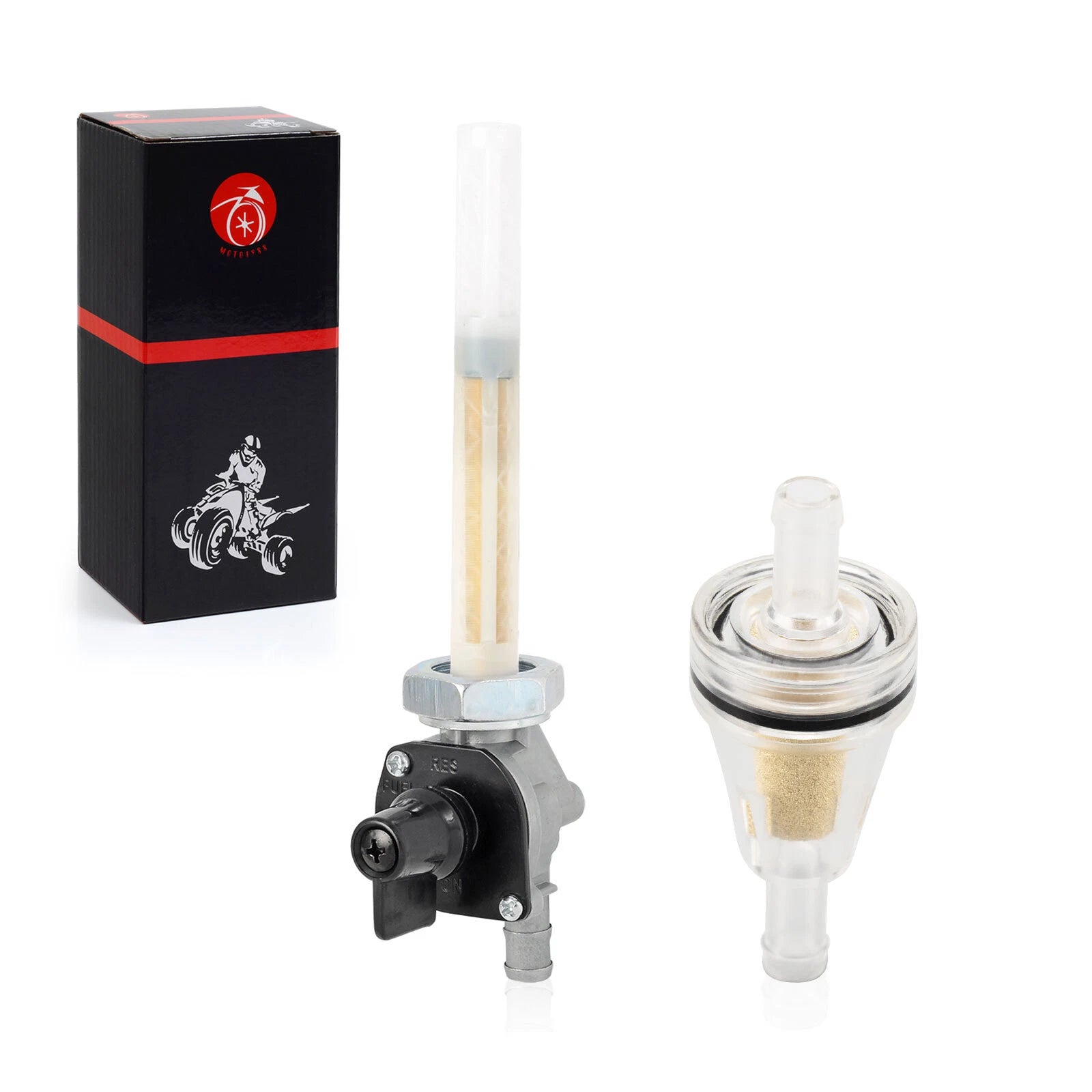 Fuel Petcock Valve & Filter for Honda Shadow Spirit 1100 (1996–2007)