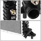 Aluminum Core Radiator DPI 1831 for Ford Expedition F150 F250 (1997–1998)
