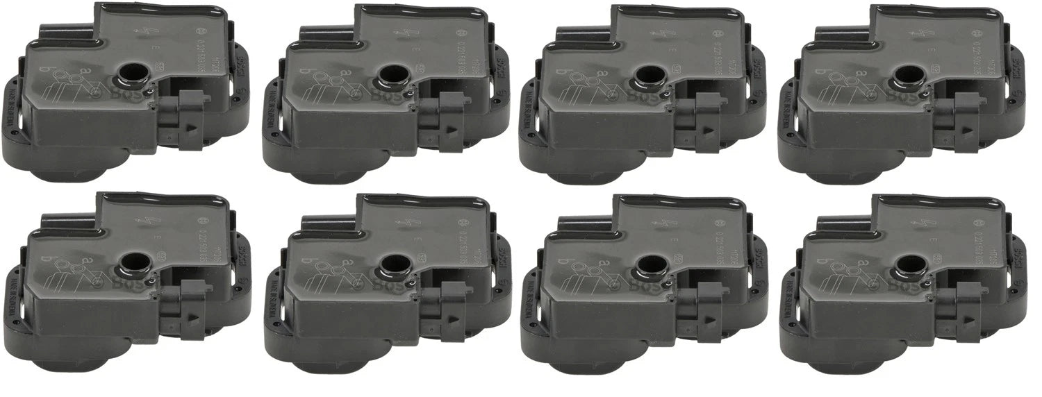 Set of 8 Ignition Coils for Mercedes W202 W210 S202 S210 C140 (Bosch 0221503035)