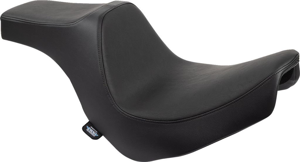 Predator III 2-Up Seat for Harley FL/FX (2018–2024) - Smooth Black