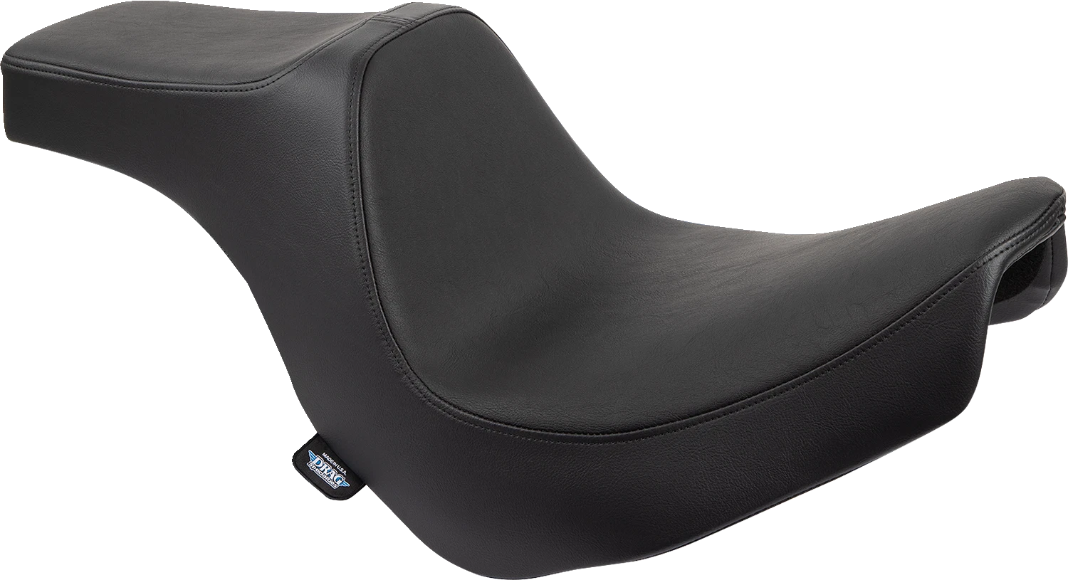 Predator III 2-Up Seat for Harley FL/FX (2018–2024) - Smooth Black