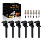 6 Ignition Coils for Mercury Montego 3.0L (2005–2007) DG500 C1387 FD495 AJ0318100B