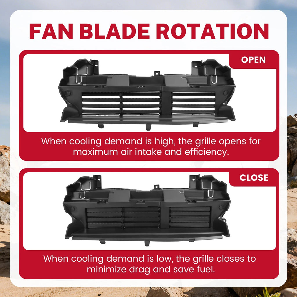 Front Upper Active Grille Shutter for Honda CR-V (2017-2019)
