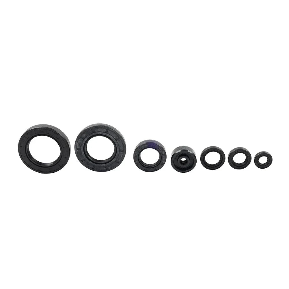 7 x Engine Crank Oil Seals for Yamaha Banshee 350 (1987-2006)