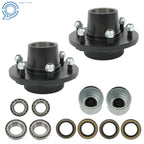 6 Lug Idler Axle Trailer Hub Convert 6000# with Bearings for Trailer (N/A)