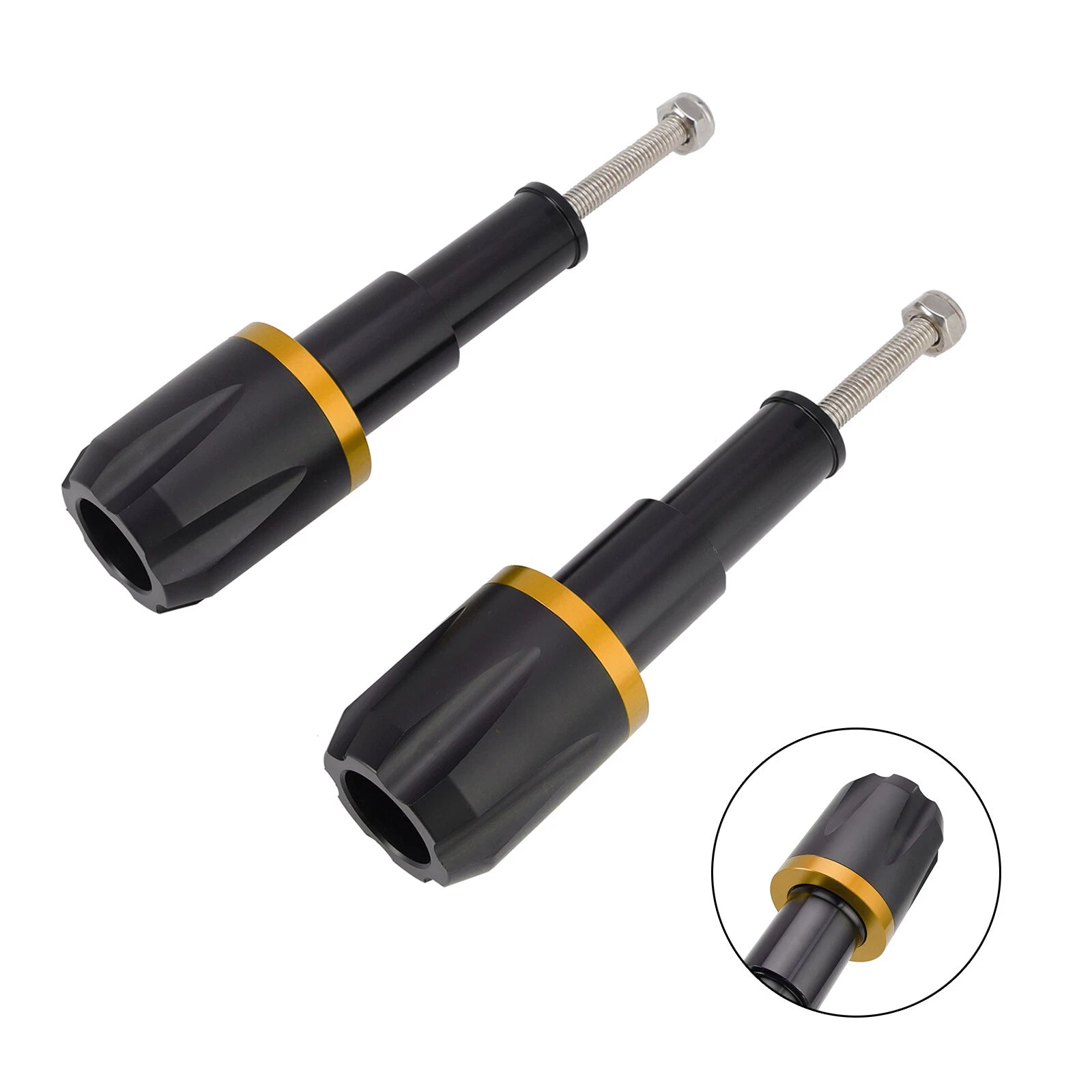 Crash Bobbin Protector Slider for Honda Rebel CMX500 (2017–2021) - Aluminum Gold