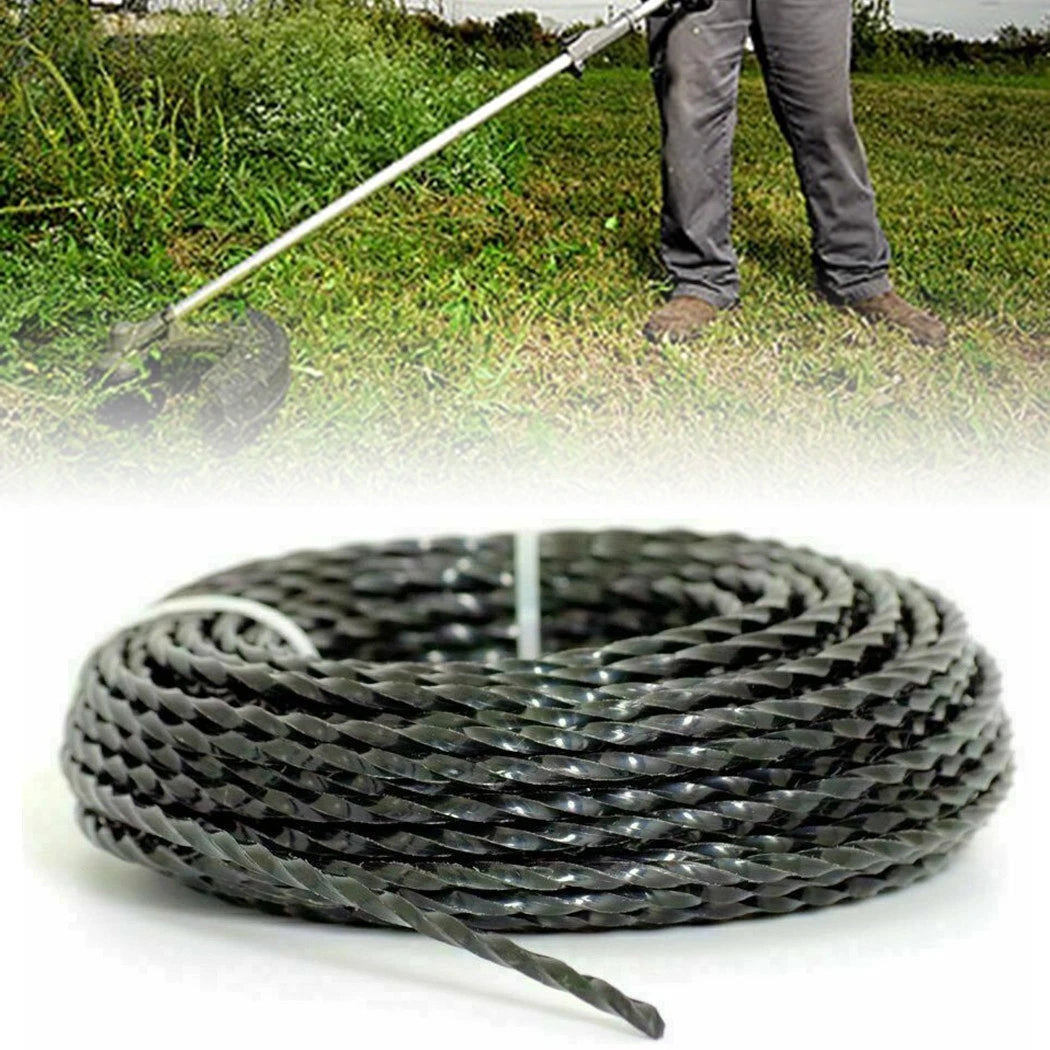 3mm Heavy Duty Nylon Line Cord for Petrol Trimmers & Brush Cutters (15m)