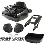 Trunk Pad Rack Speakers for Harley Electra Glide (2009–2013)