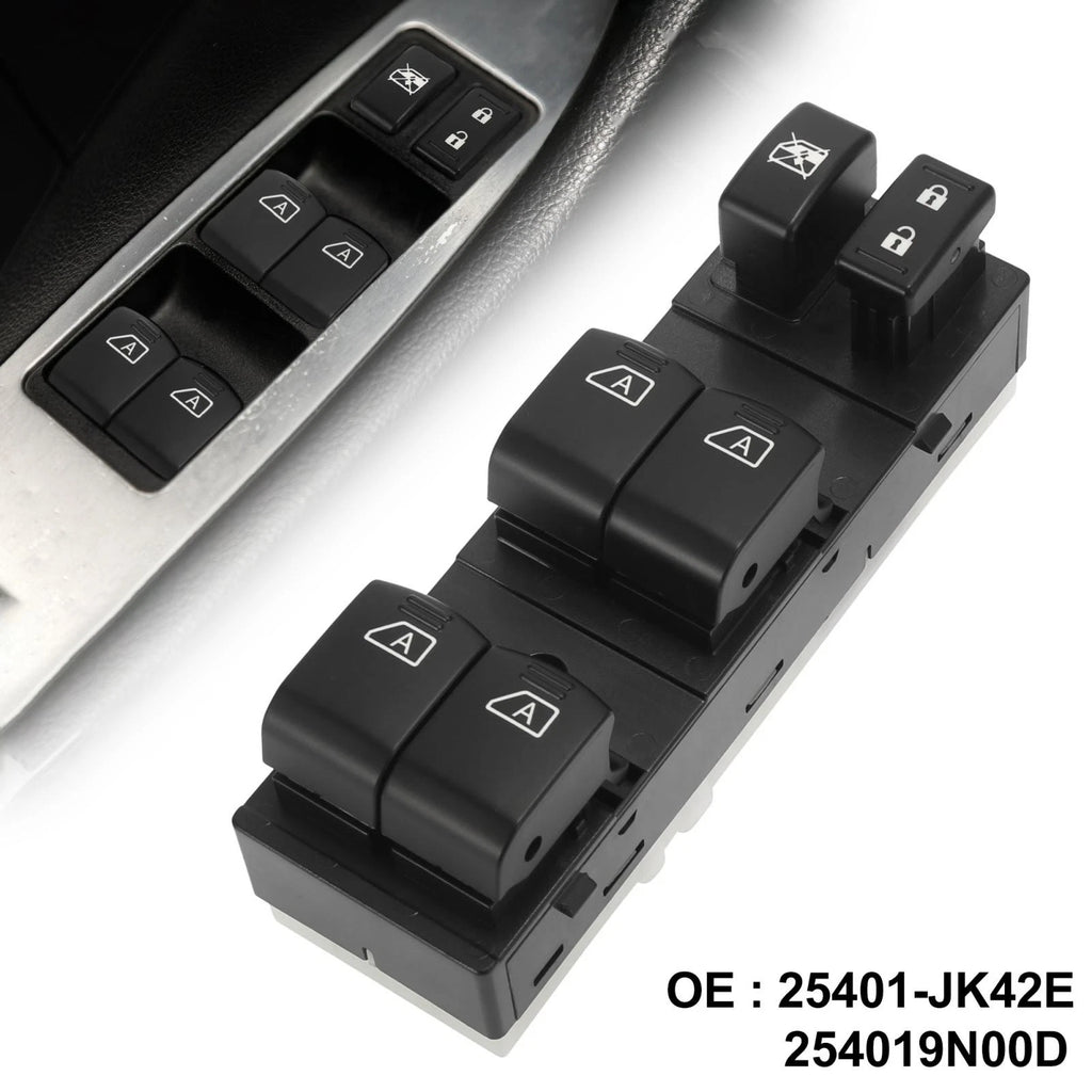 Master Driver Side Power Window Switch 25401-JK42E for Infiniti G25 (2011–2012)