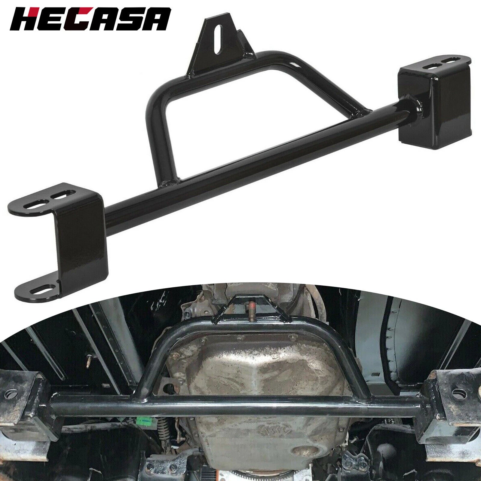 4L60E to 4L80E Conversion Crossmember for Silverado Sierra (2000–2013) 2WD RWD