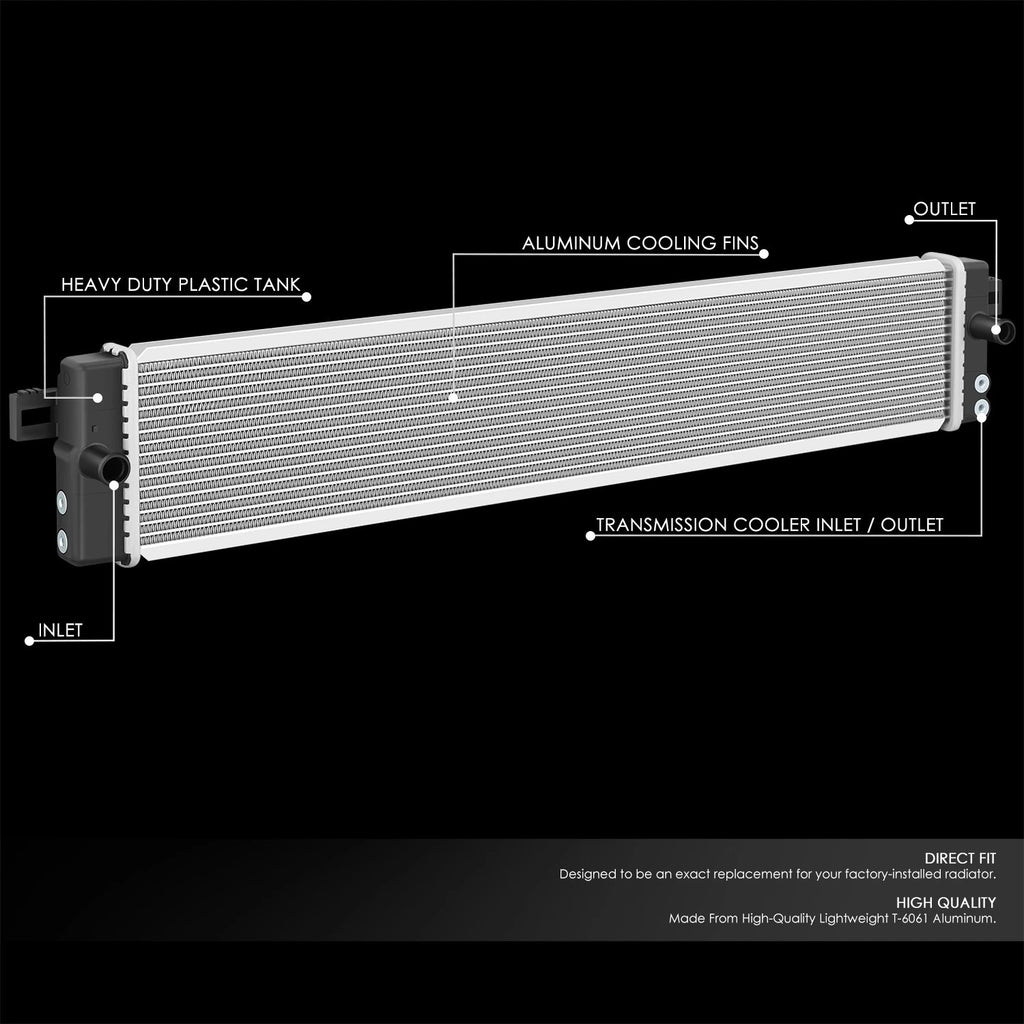 Aluminum Radiator DPI 13883 for Toyota RAV4 Prime Venza Crown Signia (2019–2025)