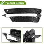 1 Pc Fog Light Grill for Mercedes-Benz C350 (2008–2015) No. 2048851353 Black