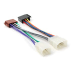 Double Din Dash Facia Kit + ISO Wiring Harness for Toyota