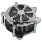 Chrome Air Cleaner Filter Intake Kit for Harley Touring Dyna (2000-2017)