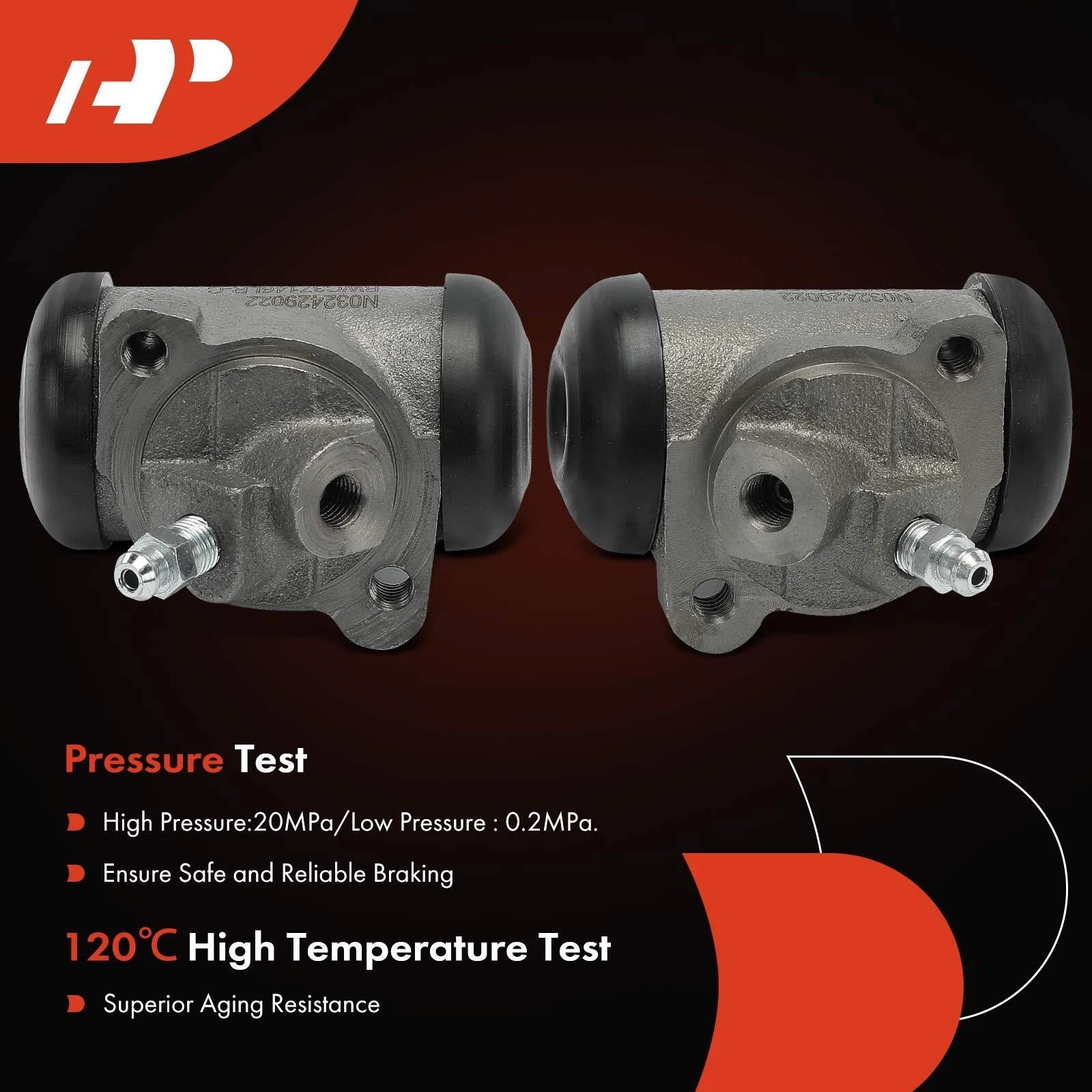 2X Drum Brake Wheel Cylinder for Buick LeSabre (1969–1970)