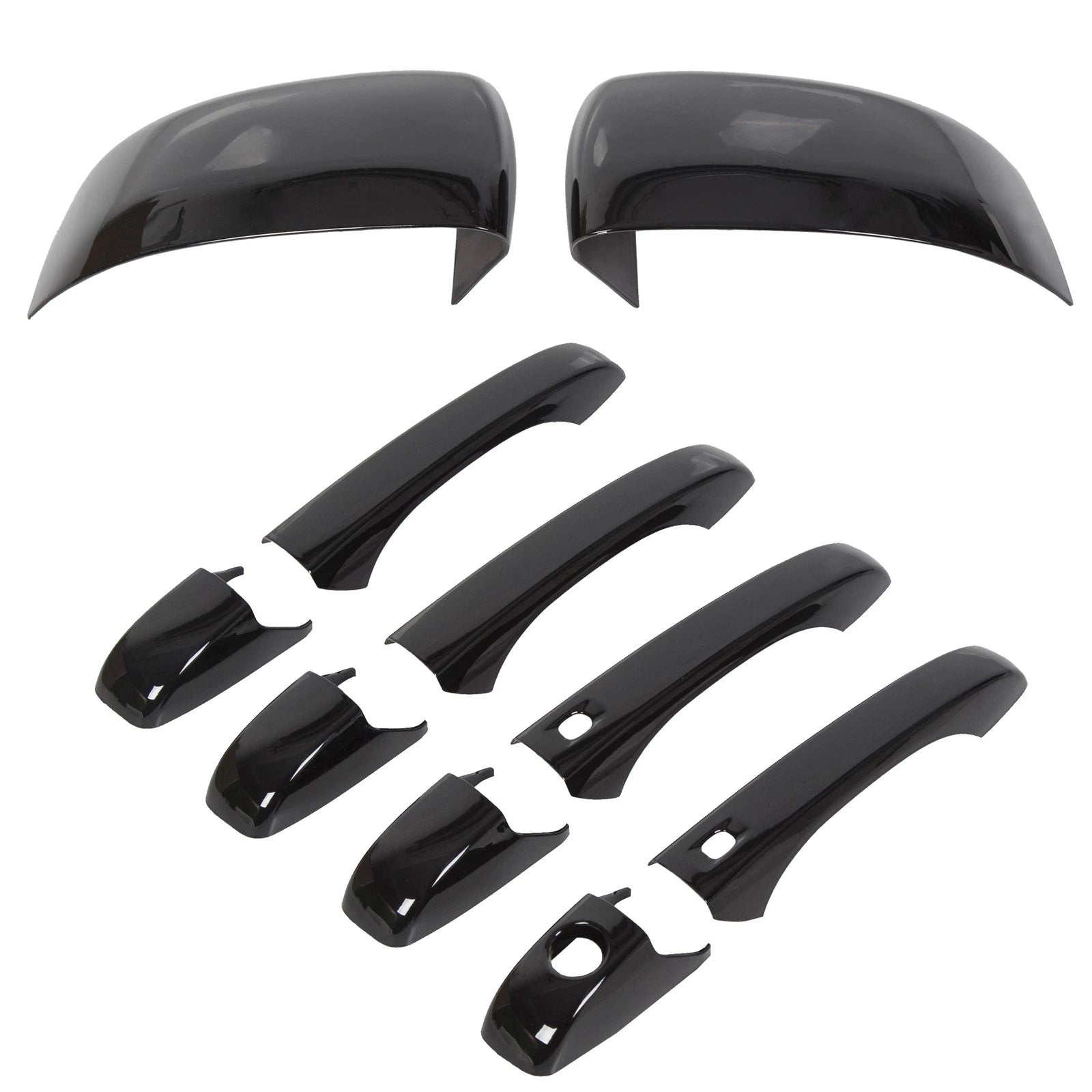 Mirror Covers + Door Handle Covers for Jeep Grand Cherokee/Dodge Durango (2011–2023)