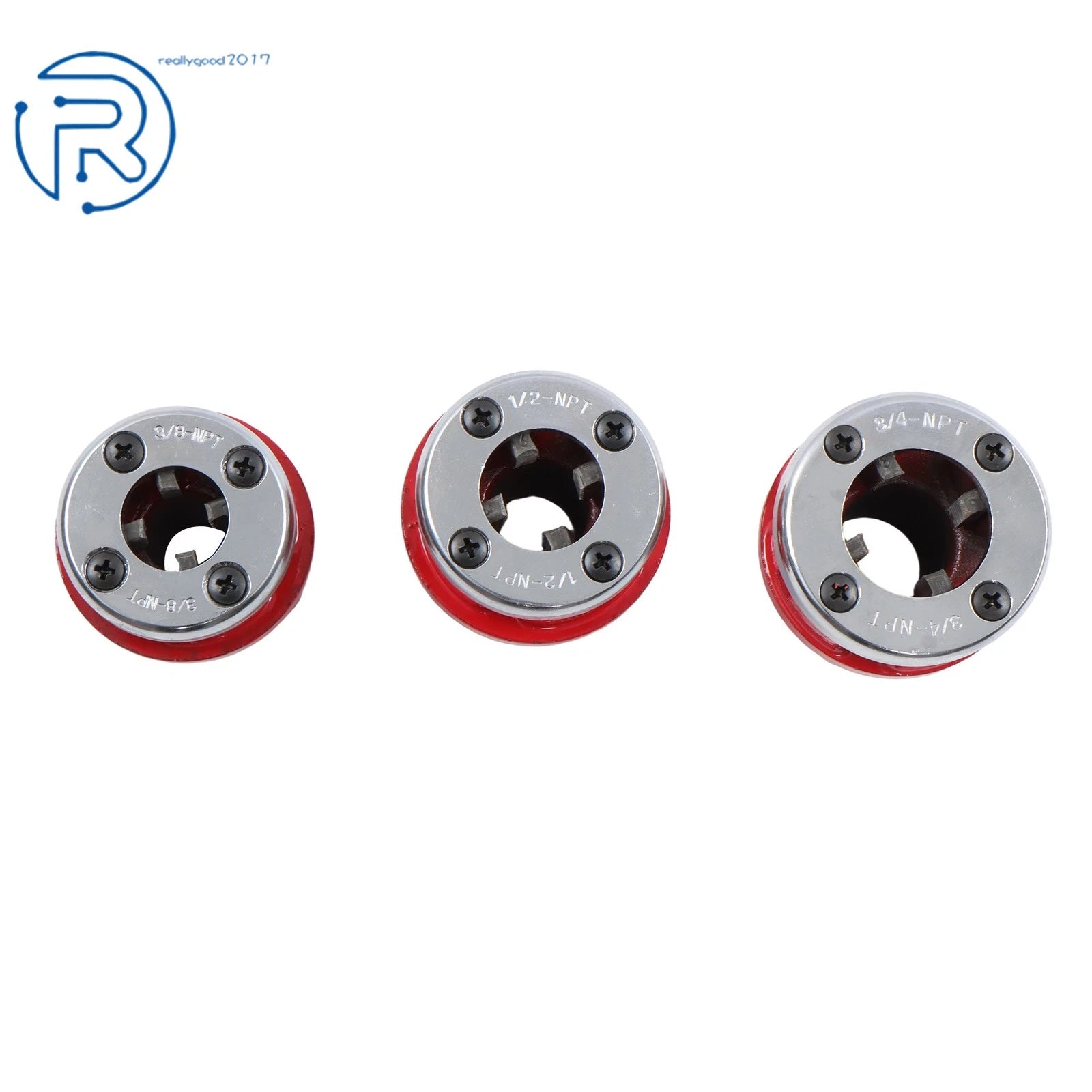 Set of 7 Pipe Threader Dies for Automotive Applications (3/8" to 2")