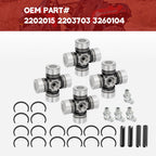 Set of 4 Prop Shaft U-Joint for Polaris Sportsman 850 1000