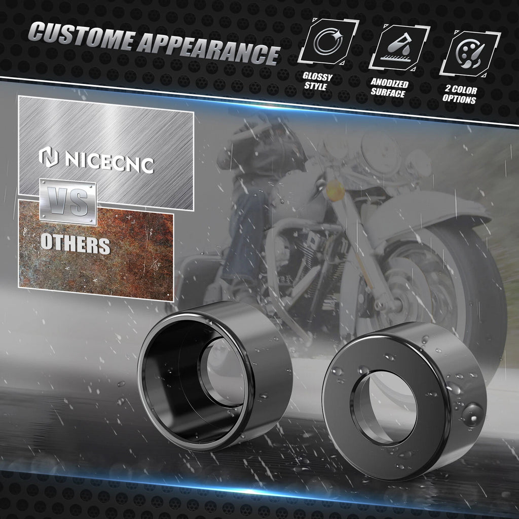 Metallic Engine Case Cover Bolt Caps for Harley Nightster RH975 (2023-2024)