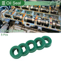 Set of 5 Oil Seal Rotary Shaft Seal 12.5x22.5x8mm High Pressure Green