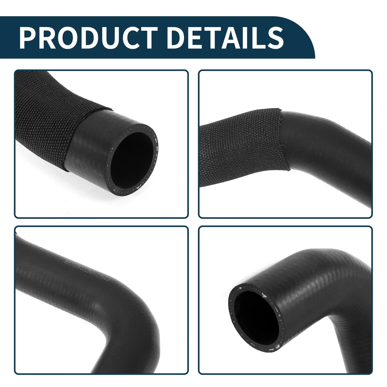 Radiator Hose Coolant Pipe for Ford Transit Mk7 V347 V348 (2006–2014) Rubber