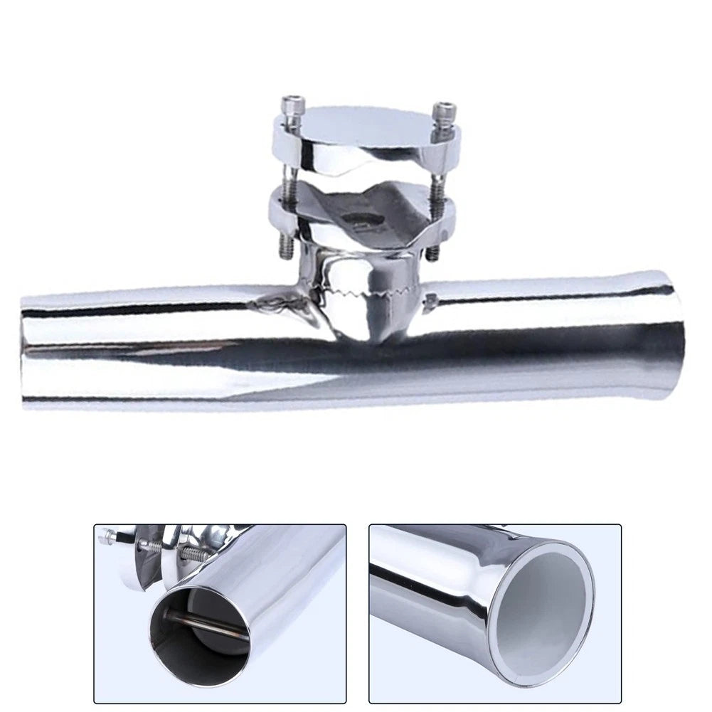 Stainless Steel Rod Holder Mount for Yacht or Boat (Saltwater)