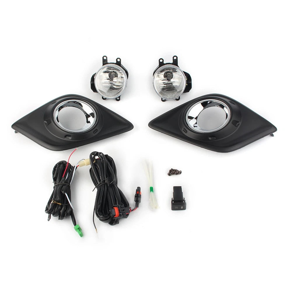 Front Fog Light Lamps Set for Toyota Hilux Revo (2015–2017)
