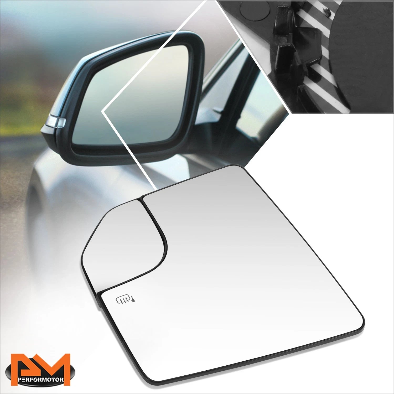 Heated Mirror Glass Replacement for Ford F-150 (2018–2020)
