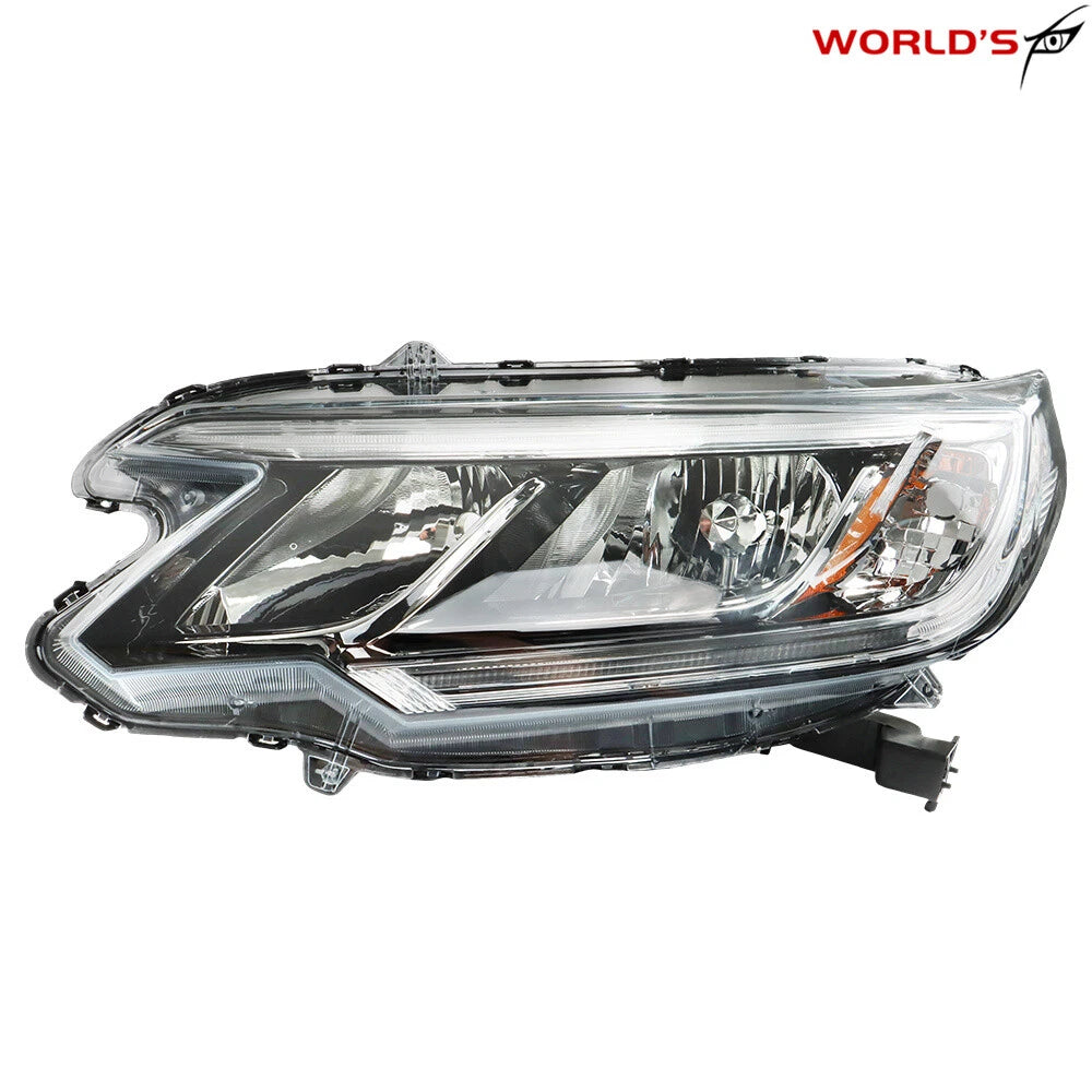 Headlight Assembly for Honda CR-V (2015–2016) Halogen with DRL Left