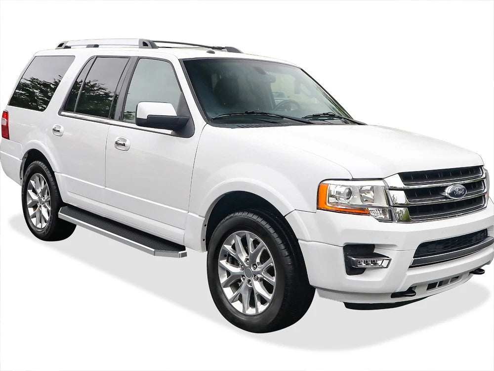 Set of 2 Polished 6" Side Steps for Ford Expedition EL (2007-2017)
