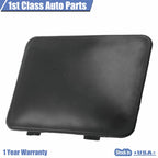 Tow Hook Cover for Nissan Sentra (2013-2015) Unpainted Front Bumper