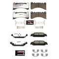 PowerStop Front & Rear Carbon-Fiber Ceramic Brake Pads Kit for Silverado 1500 (2014–2019)