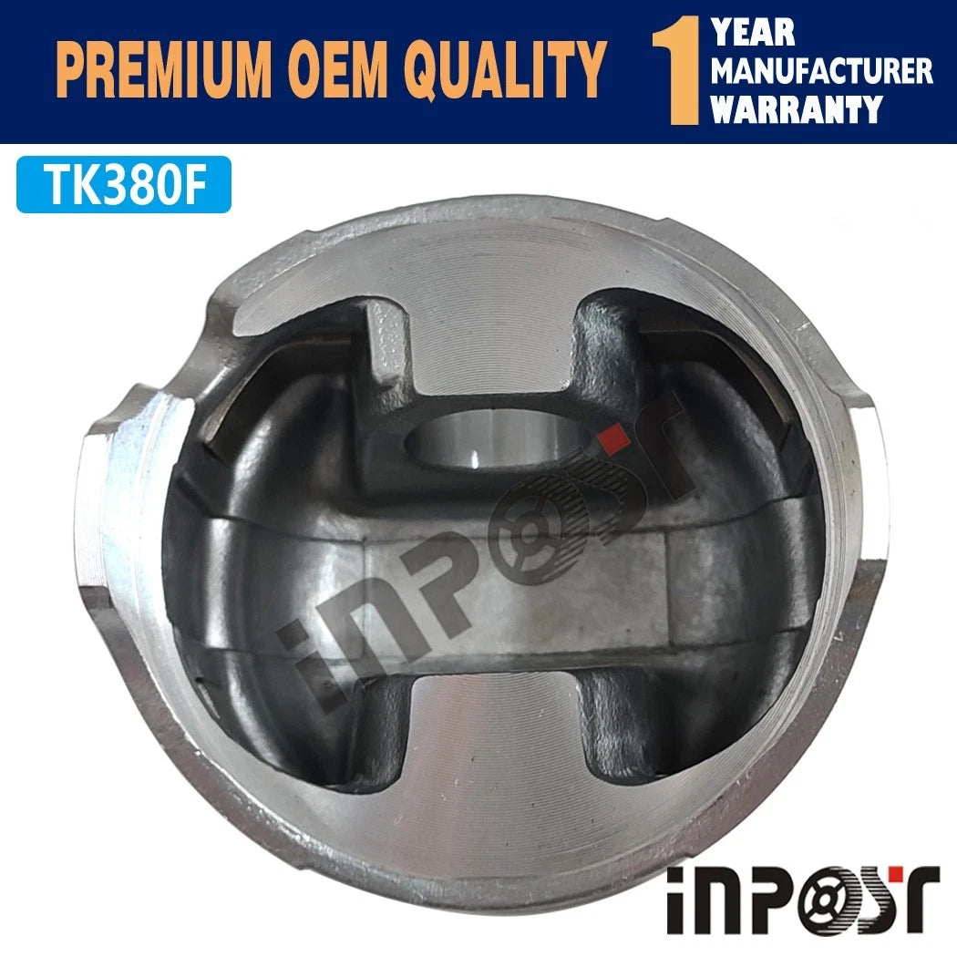 Set of 3 Piston Set W Rings for Thermo King TK380 TK380F TK3.80