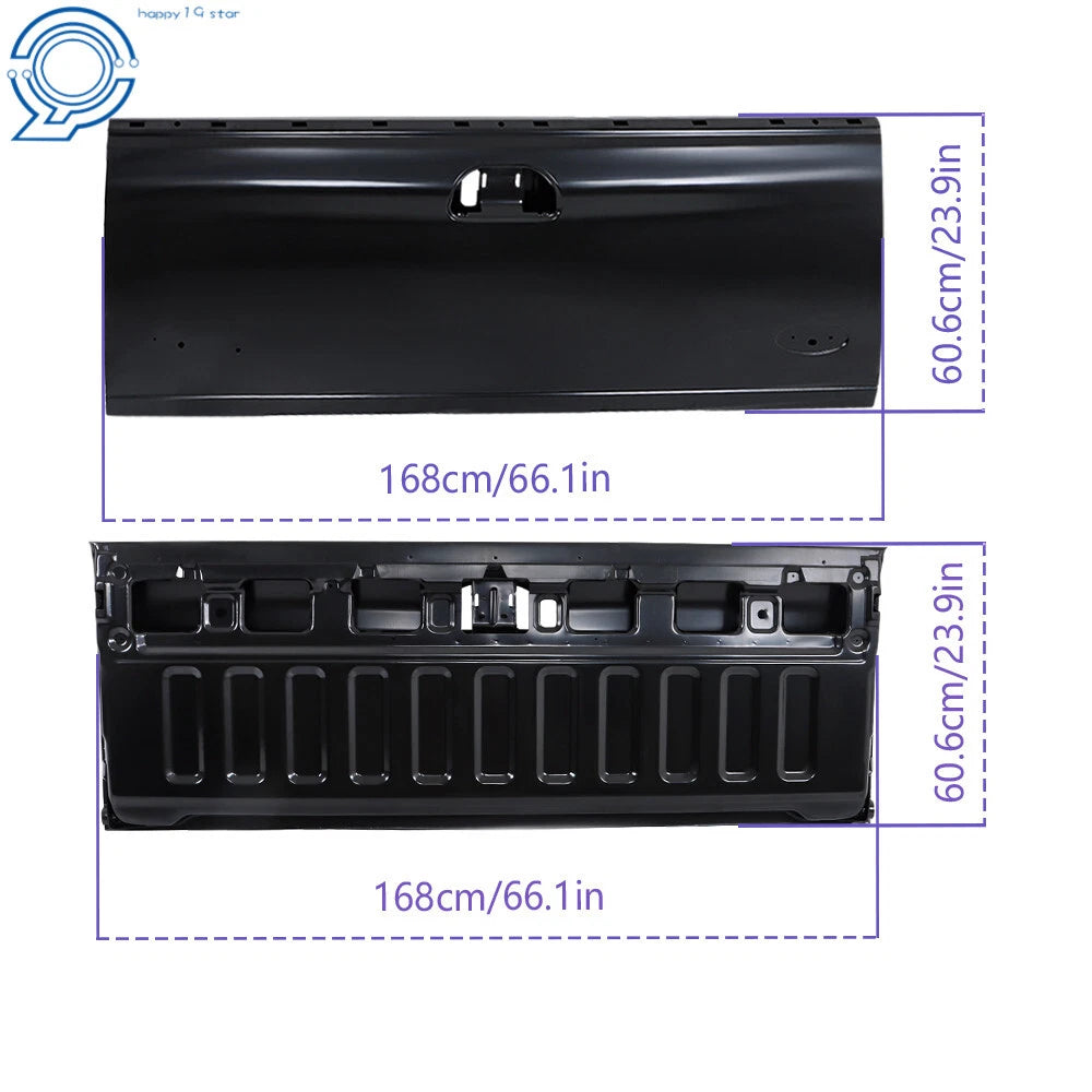 Primered Rear Tailgate for Ford F-150 (1997–2003), Super Duty (1999–2007)