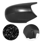 Carbon Fiber Rear View Mirror Cover Cap for BMW E90 E91 E92 LCI (2008–2013)