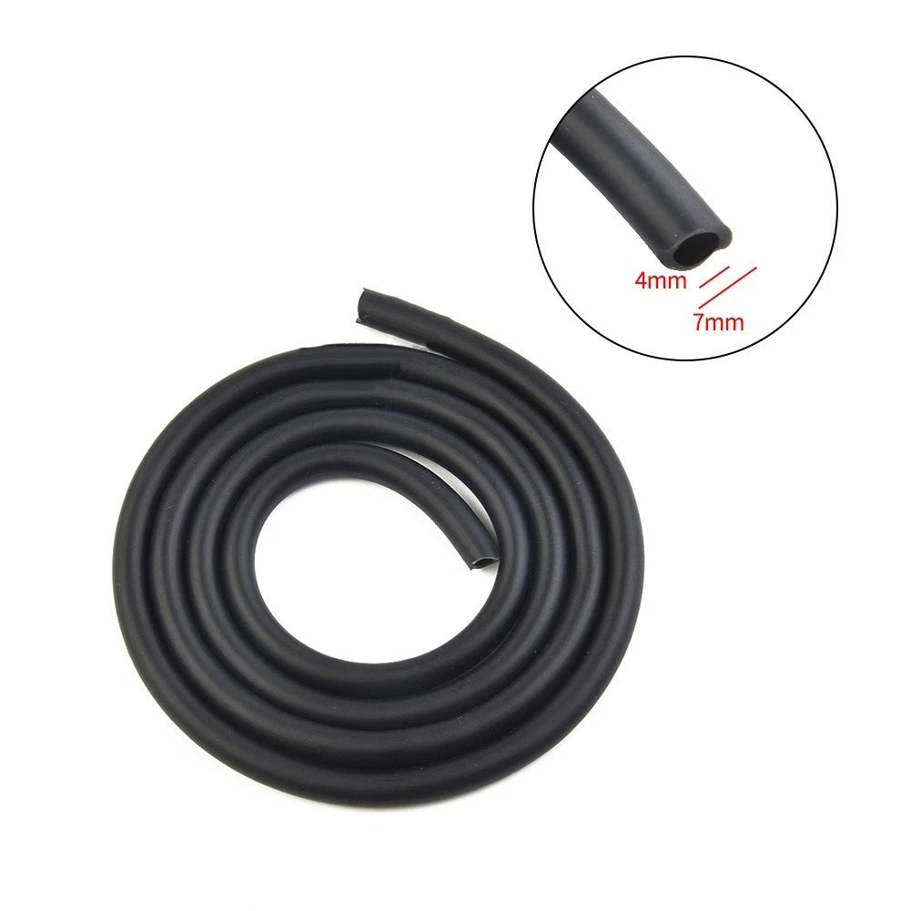 1M Black Fuel Hose for Diesel Petrol Water Pipe (High Temp Resistance)