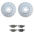 Hella Pagid Front 330mm Rotors & Disc Brake Pad Kit for Mercedes W220 S430 S500 (2000–2006)