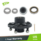 5 on 5.5" Trailer Hub Kit for 3500 lbs. Spindle with Bearing Kit