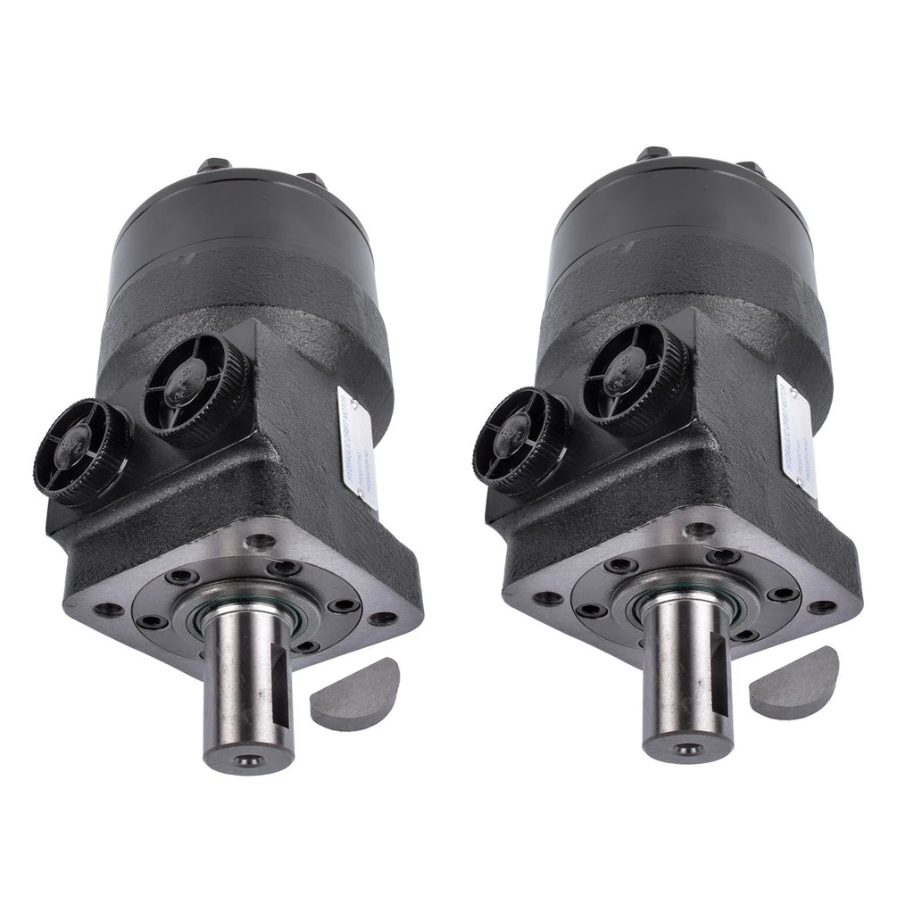 2Pcs Hydraulic Motor for Char-Lynn H Series (Standard 4-Bolt)