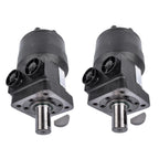 2Pcs Hydraulic Motor for Char-Lynn H Series (Standard 4-Bolt)