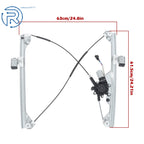 2X Power Window Regulator for Chevy Silverado GMC Sierra 1500 (2007-2013)
