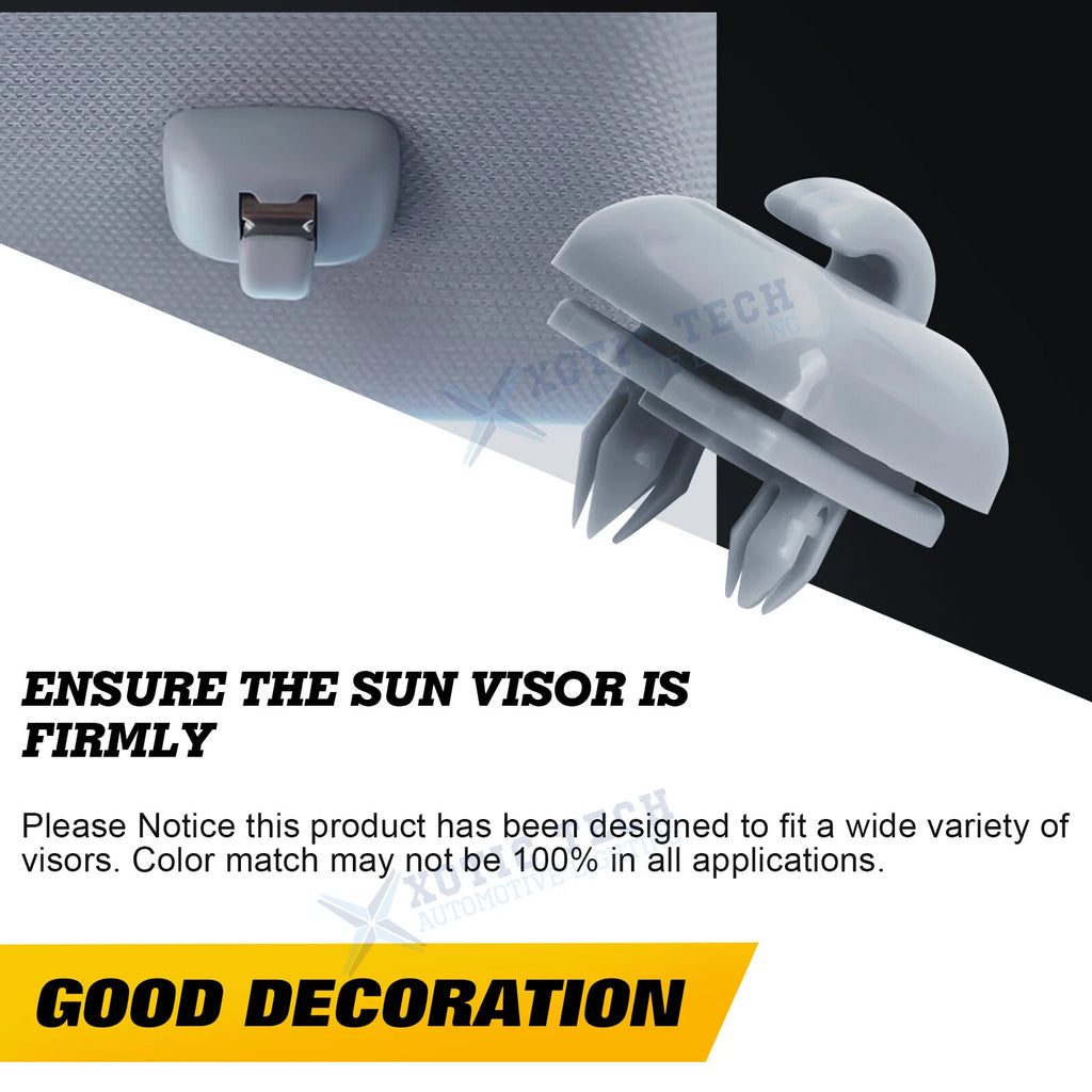 Sun Visor Hook Bracket with Navigation Control Button Cover for Audi (2017-2025)