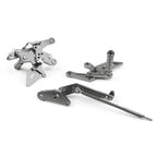Adjustable Rearsets Foot Rest Pegs for Honda CBR500R CB500F (2016–2017) TI #3