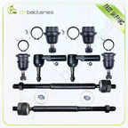 8pc Front Suspension Tie Rod End Kit for Toyota Tacoma 2WD (2005–2015)